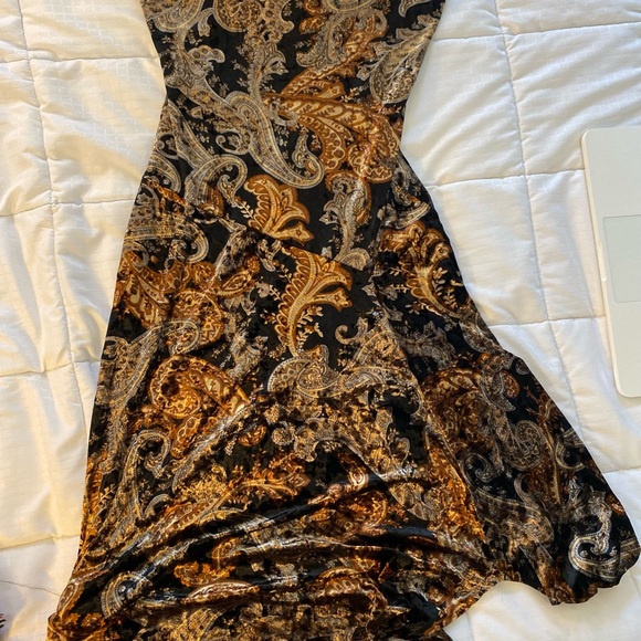 Unique multi- colour eclectic dress - Picture 2 of 2